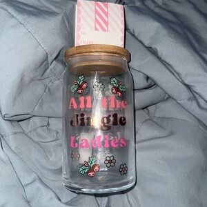 ALL THE JINGLE LADIES GLASS SIPPER